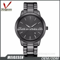 Update and upscale date display stainless steel business men watch